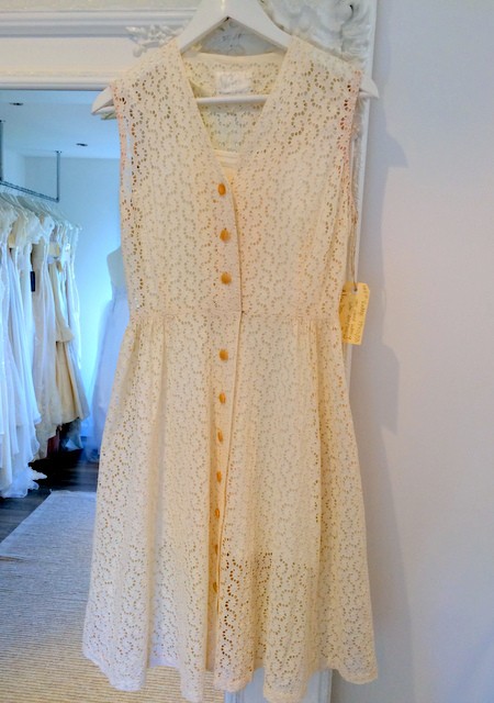 Vintage Rosie Gown - 1940s /50s Lace Dress