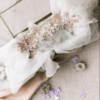 Enhance your bridal hairstyle with the timeless charm of a vintage-inspired special-occasion hair comb, crafted using traditional methods for a delightfully authentic and oh-so-feminine look. Romantically retro, the comb features a display of delicate porcelain flowers amidst high-quality pearls and crystals, making it an instant heirloom that will flatter your face whether your hair is up or down on your wedding day. La Belle headpieces are available through The Barefaced Bride on an order basis. We can provide you with a bespoke custom order as well. Combs are handmade in Australia and ready to ship within 2-3 weeks from date of purchase, unless otherwise stated.
