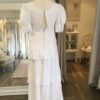 'Daffie' is a beautiful vintage gown is from the 1960s. A tiered cotton embroidered dress in size 6 - 8 $575. This vintage dress is available to try on at The Barefaced Bride studio.