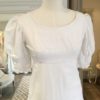 'Daffie' is a beautiful vintage gown is from the 1960s. A tiered cotton embroidered dress in size 6 - 8 $575. This vintage dress is available to try on at The Barefaced Bride studio.