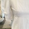 'Daffie' is a beautiful vintage gown is from the 1960s. A tiered cotton embroidered dress in size 6 - 8 $575. This vintage dress is available to try on at The Barefaced Bride studio.